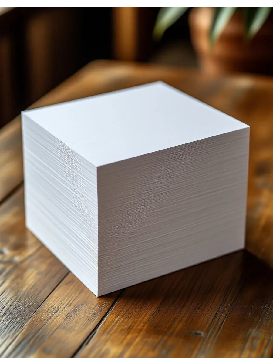 Блок для заметок и записей Бумага 90х90 мм Плотная 190 гр.м2 - фото 9