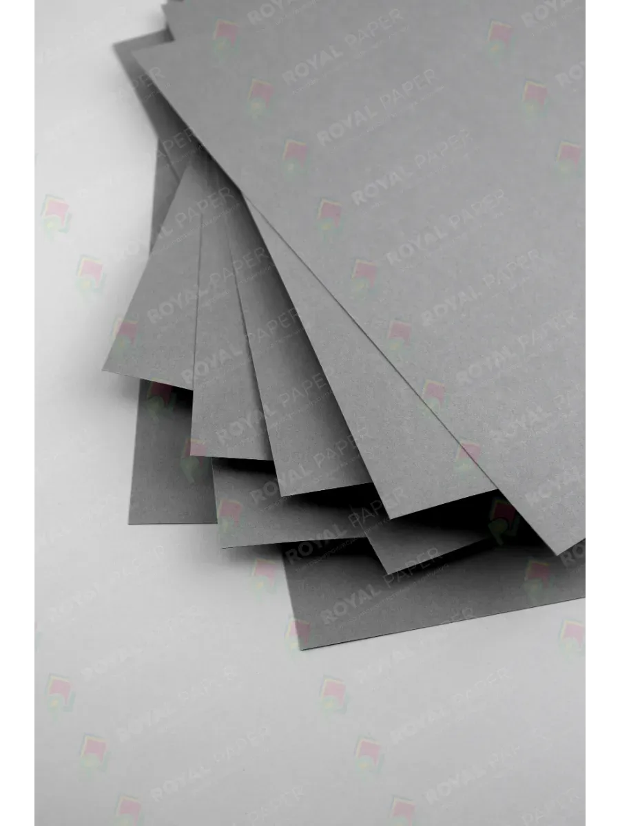 Бумага дизайнерская А4 асфальт 230 гр.м2 10 лист - фото 4