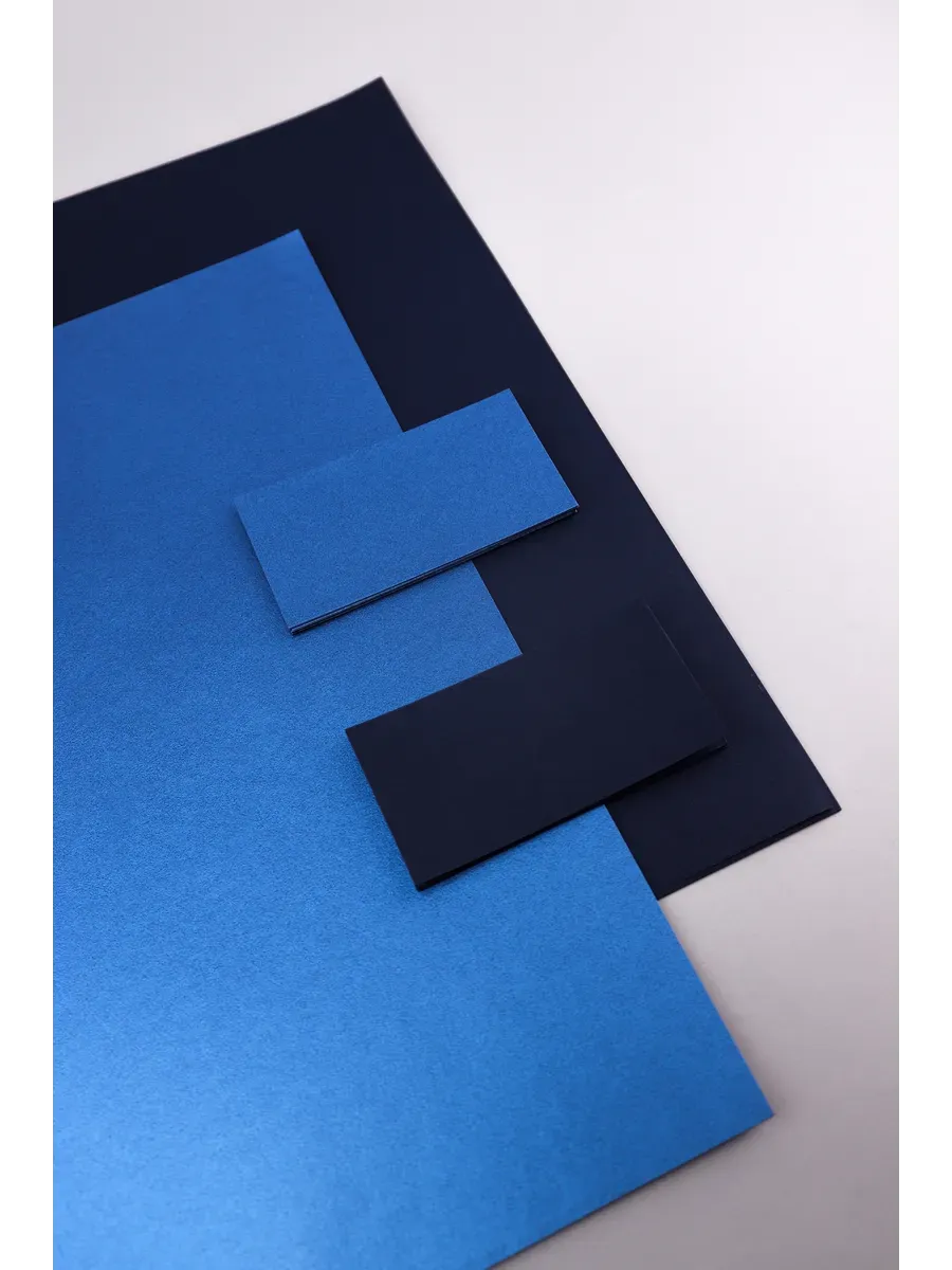 Бумага дизайнерская А4 синий океан 110 гр.м2 10 лист 1С - фото 5