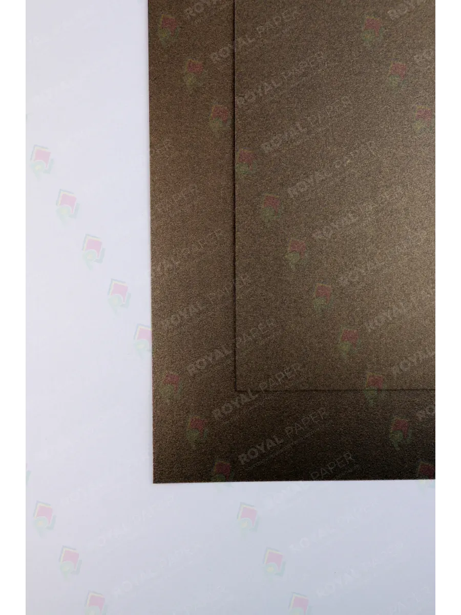 Бумага дизайнерская А4 шоколад 250 гр.м2 10 лист - фото 6