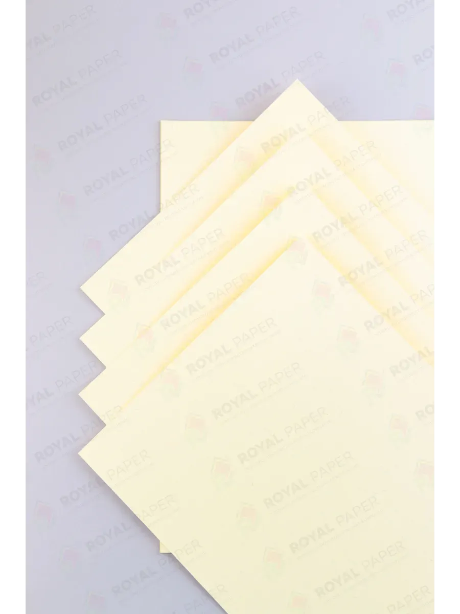 Дизайнерская бумага А4 экрю 300 гр.м2 10 листов - фото 5