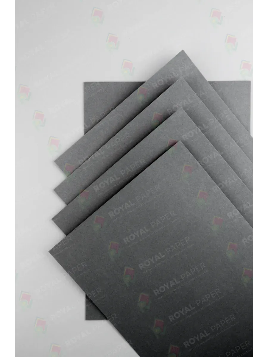 Бумага дизайнерская А4 асфальт 230 гр.м2 10 лист - фото 5