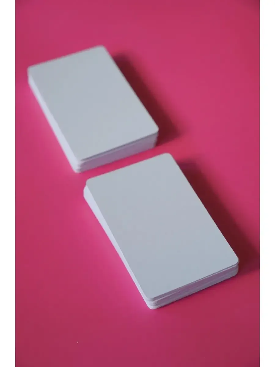 Карточки пустые белые для записи и запоминания слов, 100 шт. - фото 5