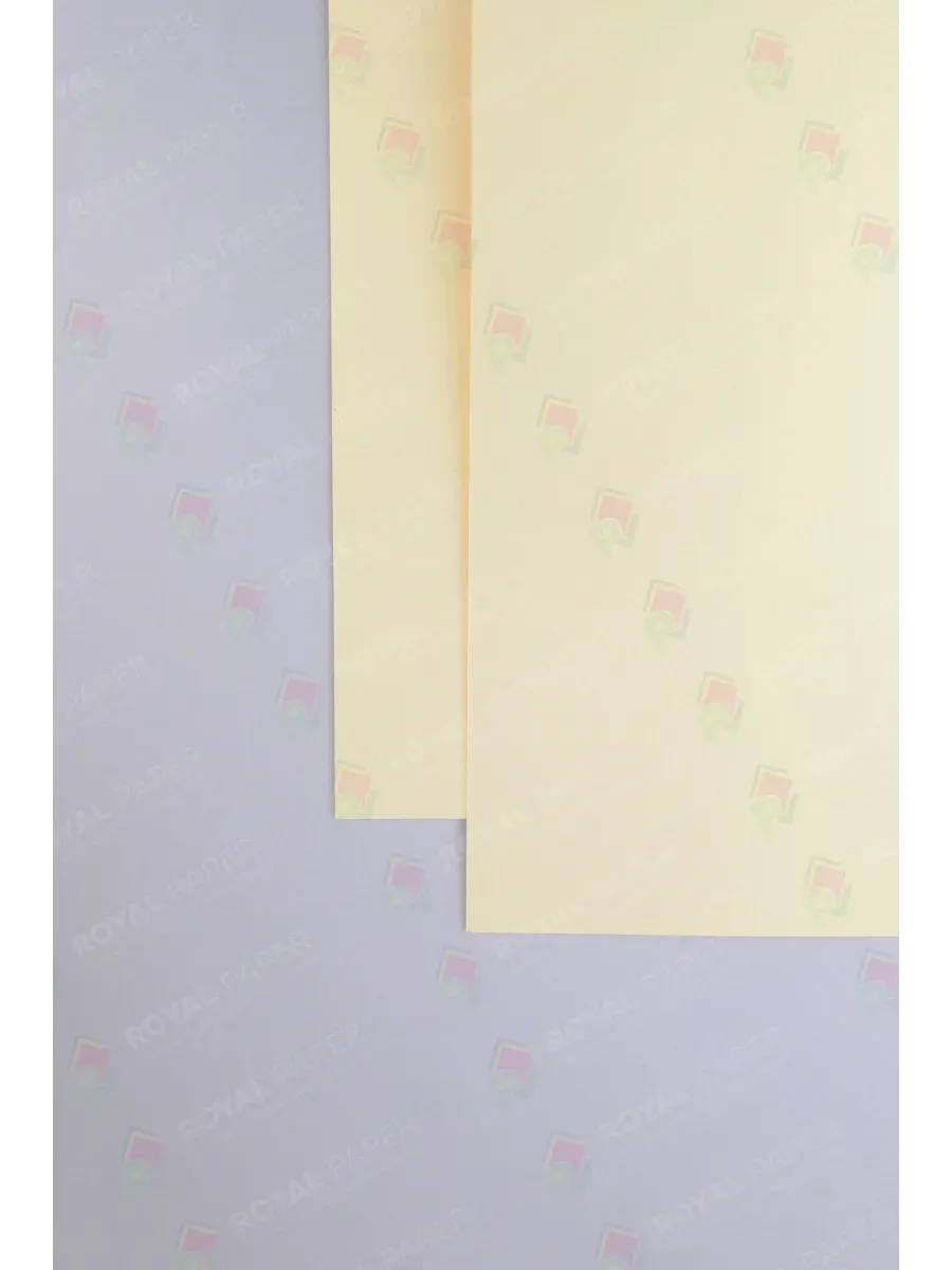 Бумага дизайнерская А4 ванильный крем 250 гр.м2 10 лист - фото 5