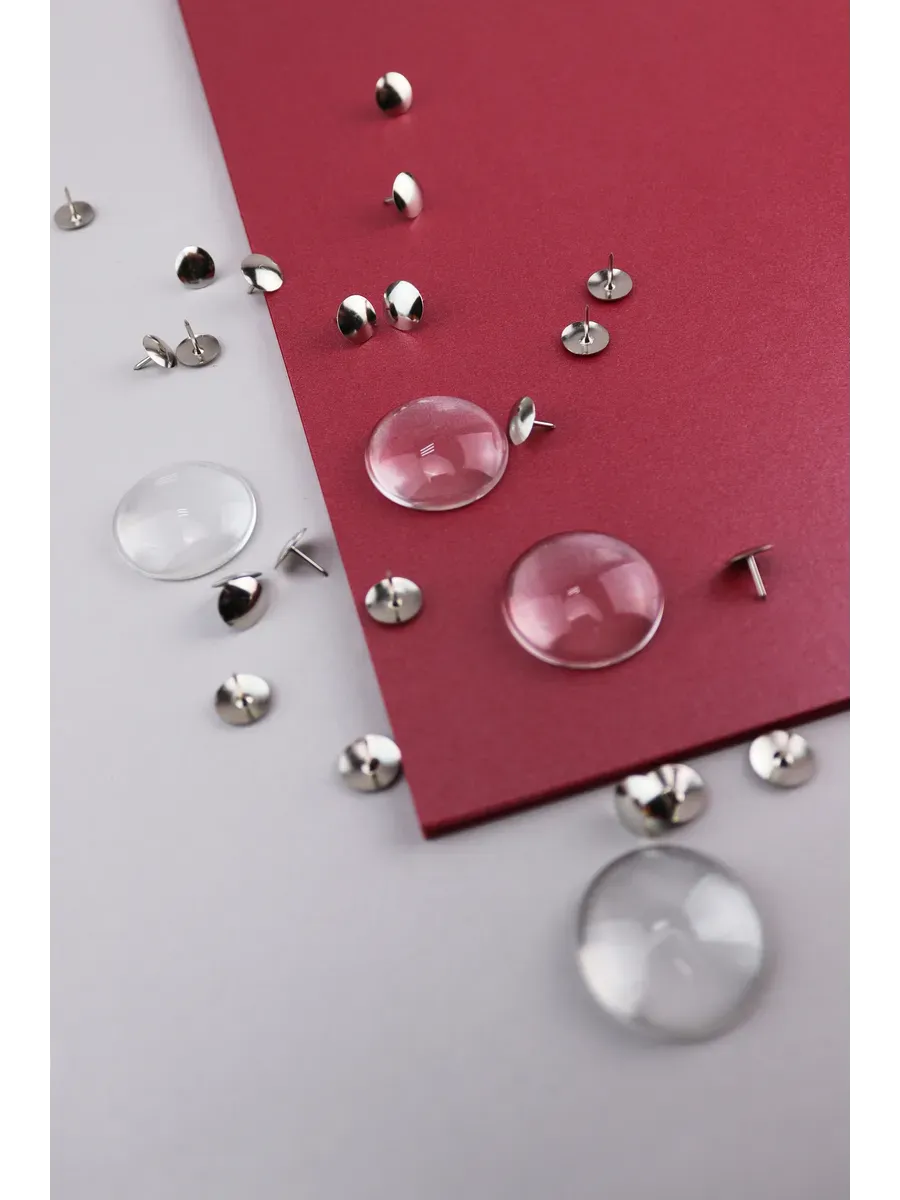 Бумага дизайнерская А4 красный металл 250 гр.м2 10 лист 2С - фото 4